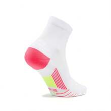 Calcetines deportivos de media caña transpirables y de secado rápido Li Ning, unisex AWSW089 - Blanco - Ver 5