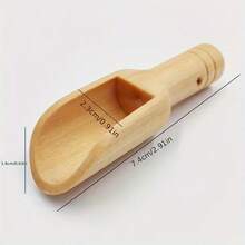 Wooden Mini Spice Spoons, Multi-Functional Small Wood Sugar, Tea, Coffee Flavoring Spoons, Milk Powder Tea Spoons, Wooden Salt Spoons, Small Wooden Spoons, Small Salt Spoons, Bath Salt Spoons, Measuring Spoons, Pet Food Spoons - Multicolor - View 8