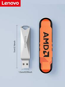 Ổ USB Flash tốc độ cao Lenovo 3.2 inch, thiết kế ván trượt độc đáo, cổng kết nối kép USB/Type-C, xoay 360 độ, dung lượng lớn 128GB, ổ USB thích hợp cho nhiều thiết bị. - Xem 10