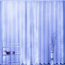 USB Powered LED Curtain Lights, 8 Lighting Modes Starry Twinkle, Wedding Backdrop Wall Hanging Lights With Remote Control. Suitable For Home Room, Bedroom, Garden, Window, Stage, Wall, Holiday Decor, Birthday Party, Proposal, Wedding Ceremony Atmosphere Fairy Lights - USB Curtain Light - View 24