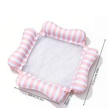 Võng nước bơm hơi, võng PVC 4 ống in họa tiết da báo có lưới, ghế nằm nổi, võng sọc, đồ bơm hơi hồ bơi, đồ dùng cần thiết cho bãi biển, phao bơi. - Nhiều màu - Xem 14