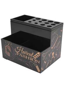 专业美发沙龙收纳架 - 耐用塑料剪刀梳子收纳架，美发师和造型师工具架 - A - 查看 12