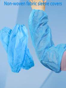 50/100/200个装无纺布一次性袖套，防尘保护套，可重复使用加厚袖套，适用于家庭、厨房，防尘、透气、防油 - 多色 - 查看 2