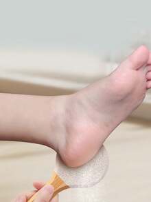 Foot Scrubber Brush For Removing Calluses, Foot Care Exfoliating Tool, Foot Pumice Stone Pedicure Tool - A - View 3