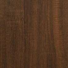 Bookcase 4-Tier Brown Oak 76x32x123 Cm Engineered Wood - Brown - View 8