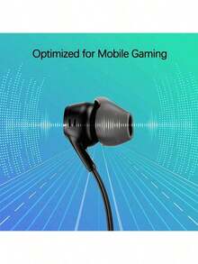 Cloud Earbuds II，14.3mm驱动单元耳机，音质出色，配备高清麦克风，即插即用，兼容智能手机、PC、游戏主机，黑色 - 查看 6