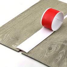 1条 1米/39.37英寸 PVC木地板过渡条 边缘封口条 自粘接缝条 扁平扣边压紧条 - C - 查看 8