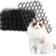 Thảm gai chống mèo (12 miếng/hộp), dụng cụ bảo vệ đồ đạc cho thú cưng, tấm lót chống cào xước có thể cắt tỉa, bảo vệ cây cối và đồ đạc khỏi móng vuốt mèo. - Một cỡ - Xem 5