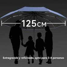 Umbrellas And Rain Hat Umbrellas - Black - View 9