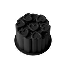 心形硅胶蛋糕模具，情人节慕斯蛋糕巧克力模具，甜点烘焙工具 - 查看 6