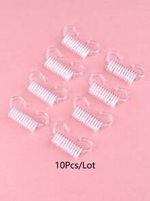 Bộ 4/10/50 cọ móng tay màu đen, cọ vệ sinh nhỏ, cọ đa năng, cọ tẩy tế bào chết, cọ móng, cọ làm sạch bụi. - màu đen - Xem 15