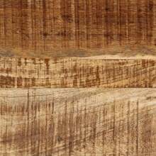 Coffee Table 45x45x35 Cm Solid Rough Wood Mango - Brown - View 8