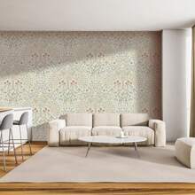 Tranh dán tường tự dính có thể tháo rời, họa tiết dây leo cổ điển. - A - Xem 5