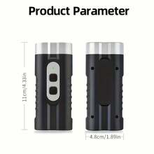 USB Rechargeable Ultrasonic Dog Repeller,Dual Core High Power Bark Stopper With LED Flashlight,Portable Outdoor Anti-Bite Device,Mini Ultrasonic Dog Repellent,Long Range Dual Core Dog Repeller,Charging Version Without Adapter - Multicolor - View 12