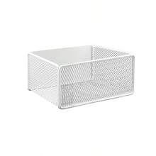 1 pieza Estantería magnética de malla de hierro, negro/blanco, adecuada para refrigerador y lavadora. Incluye cajas de almacenamiento magnéticas para guardar especias de cocina, detergente de lavandería, etc. - Multicolor - Ver 14