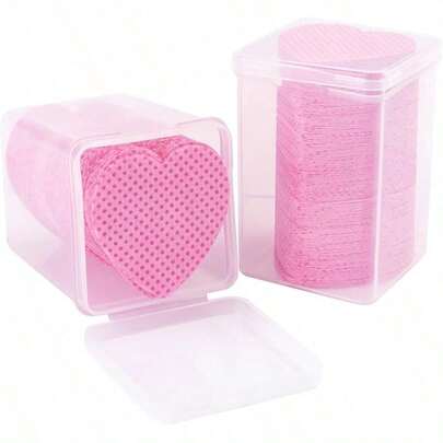 Non-Woven Nail Wipes, Nail Polish Remover Wipes, Suitable For Gel Nails, Eyelash Extensions Cleaning Pads, Nail Care Supplies