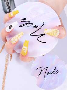 1 Tấm bảng trưng bày nghệ thuật vẽ móng acrylic, hình trái tim 3D cá nhân hóa, bảng chụp ảnh selfie móng tay hình tròn, đạo cụ chụp ảnh nghệ thuật vẽ móng, phụ kiện selfie móng tay, đồ dùng cho tiệm nail, có thể tái sử dụng, dễ thương, dụng cụ chất lượng cao. - Nhiều màu - Xem 6