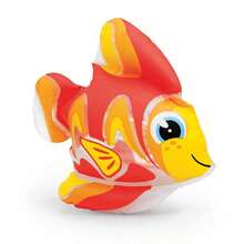 可愛卡通動物充氣浮水玩具，鴨子鯨魚紅鶴熱帶魚泳池浮床，加厚耐磨輕量浴缸海灘玩水浮床，夏季水上派對裝飾拍照道具，適合青少年與成年女性的禮物 - 彩色 - 查看 9