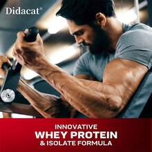 Whey Protein Capsules - With Protein, Calcium, Potassium, Sodium, Iron - Support Energy Levels Health - 120 Capsules - 1瓶 - 查看 6