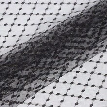 1pc Shimmery Gold Thread Hollow Mesh Fabric, Elegant Glittery Sheer Dress Design Sewing Fabric - Multicolor - View 23