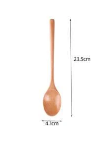 Custom Engraved Wooden Spoon For Kids, Personalized Baby Feeding Spoon, Children Tableware, Birthday Gift For Kids - Multicolor - View 6