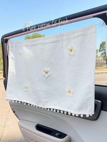 Car Sunshade And Privacy Curtain - Front And Rear Window Shades, Provide UV Protection, Keep Car Cooler, Fit Most Vehicles - Multicolor - View 2