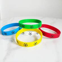 2026 World Cup Soccer Bracelet, Silicone Club Gift, Fan Souvenir - Multicolor - View 5