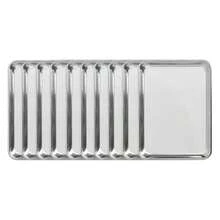 Bluelander Set de 10 Charolas para Hornear 3 * 60 * 40 cm Charolas para Hornear Galletas Charola para Pizza Charolas de Aluminio Bandeja Antiadherente Aptas para Pan Galletas y Pasteles 10 - Pago - Ver 7