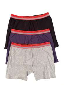 Confezione da 3 boxer da uomo in cotone stretch multicolore Pierre Cardin - Multicolore - Visualizzare 2