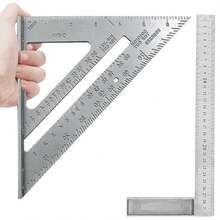 Escuadras Para Carpintero, Escuadra MetáLica, Regla Triangular Y Cuadrada, Escuadra De Carpintero Multifuncional, Herramienta De MedicióN Precisa, 12 Y, Para CarpinteríA Y Bricolaje - Pago - Ver 8