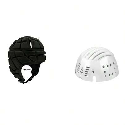 1pc Outdoor Sports Ski Helmet, Soft Padded Helmet, With Soft Lining Football Goalkeeper Helmet, Suitable For Football Training, Cycling Helmet