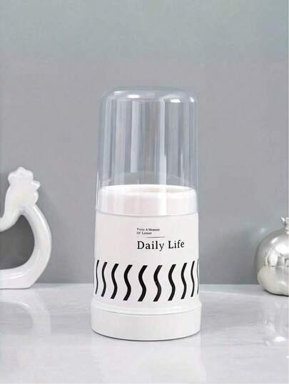 1 pieza Soporte para palillos ajustable montado en la pared con tapa - Caja de almacenamiento de cubiertos ahorradora de espacio para cucharas, tenedores y cuchillos - Organizador de cocina de plástico, diseño compacto adecuado para espacios estrechos, accesorio pensado (Patrón a cuadros)