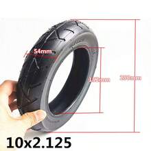 2X 10x2.125 Inner Tube & Tyre Set Bent Valve For 10" Electric Scooter Pure Air Pro Decent Riley - Black - View 9