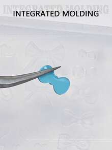 3D Silicone Nail Art Molds - Pearl Chain, Line, Cartoon Bow, Flower, Skirt, Wing Designs, Essential For Nail Technicians - Multicolor - View 4