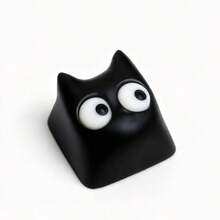 1个个性化胶粘式可爱猫咪造型键帽,3D立体键帽,已安装在树脂键盘的Esc键上。这些键帽非常适合DIY礼物制作,也是一份绝佳的生日礼物。 - 查看 3