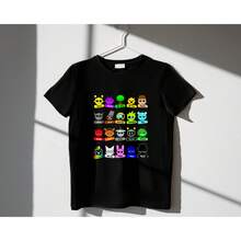 Sprunki Game Character Shirt, ROBLOXS Fan Tee, Kids Owakcx T-Shirt Boys Clothes,Boys Tshirt,Girls Clothes,Girls Tops,Tops For Women,Men Clothes,Mens Tshirts,Summer Tops,Graphic T Shirt,Tops For Going Out,Holiday Outfits For Women,Summer Holiday Outfits - Black - View 8