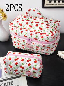 1pc Makeup Bag, Travel Organizer Bag, Cosmetic Bag, Toiletry Bag, Large Capacity Makeup Bag, Women Makeup Bag, Cosmetic Storage Bag, Travel Essentials, Grooming Bag, Multi-Function Bag, Clutch Bag, Men Grooming Bag - Multicolor - View 13