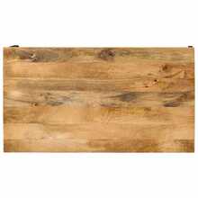 Coffee Table 100x55x35 Cm Solid Wood Mango - Brown - View 4