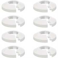 4/8pcs Radiator Pipe Covers, Floor Decorative Radiator, Wall Decorative Plumbing Pipe Covers, Faucet Accessories - All Payments - View 8