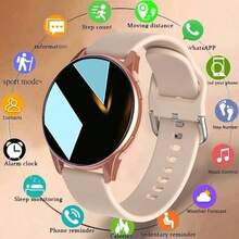 Smart Watch, Wireless Calling /Dial, Multi -Sport Mode, Calling Reminder And Rejection,Information Reminder,SMS Reminder,For IPhone/Andriod - One Size Fits All - Black - View 9