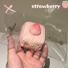 1 pièce Gâteau à la framboise/Gâteau au chocolat blanc de thé au lait Squishies, rebond lent, Squishies en silicone, texture crémeuse, convient aux filles et aux adolescentes comme jouet anti-stress, cadeau - Cadeau parfait - Cadeau d'anniversaire - Cadeau de fête - Cadeau de Noël - Cadeau de Pâques - Multicolore - Voir 9