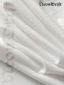 NeonDrift  Double-Sided Printing  Men's T-Shirt Men's Short-Sleeve T-Shirt100% Cotton Fabric Soft & Skin-Friendly Unisex Style Gifts For Spring Festival, Valentine's Day, St. Patrick's Day & World Cup-Van Dutch Dragon Print Men T Shirt Classic Americana Style Graphic Tee Streetwear Fashion Casual Wear For Car Enthusiasts And Vintage Culture Lovers - trắng - Xem 5