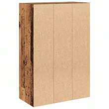 Bookshelf Old Wood 60.5x30x90 Cm Engineered Wood - Brown - View 8