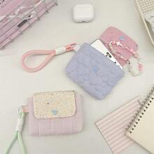 可爱星星CCD化妆包，化妆袋，卫生巾收纳袋，零钱包，旅行CD收纳袋 - 彩色 - 查看 10