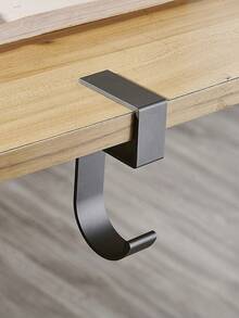 Móc treo bàn hình chữ L, móc treo túi xách cho học sinh/nhân viên văn phòng, giá đỡ túi xách gắn bàn có thể tháo rời, giá treo đồ dùng văn phòng. Đồ dùng gia đình, tiện lợi và thiết thực, chắc chắn và bền bỉ, lưu trữ và sắp xếp. - Nhiều màu - Xem 10