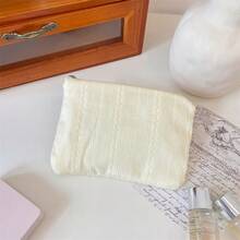 1个小型化妆包，收纳袋，化妆旅行包，洗漱包，可爱化妆包，旅行化妆包，洗漱包，化妆品收纳袋，大容量便携收纳袋，女士礼物 - 彩色 - 查看 8