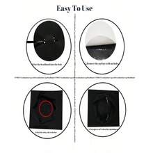 1pc/2pcs Graduation Cap Band, Protects Your Graduation Cap, Adds Hairstyle And Cap Accessory, Ideal Graduation Gift. Graduation Cap Not Included. - View 3