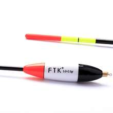 FTK 4 piezas Flotador de pesca y deslizador de flotador para pesca de crappie, flotador de balsa 2g/0,07oz-5g/0,17oz - Multicolor - Ver 5