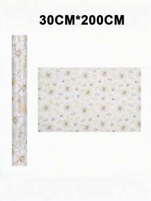 1 rollo de alfombrilla antihumedad con estampado de manzana en EVA, adecuada para refrigerador, cajones y decoración de cocina, práctica y estética, puede mejorar la limpieza y la apariencia del hogar - multicolor - Ver 11
