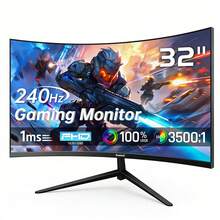 GAWFOLK 34" 4K 165Hz Curved Gaming Monitor | 1500R Immersive Screen, 1ms GTG, FreeSync Premium & HDR400 | Ultra-WQHD 3440x1440, 95% DCI-P3, 400 Cd/M², Anti-Glare | Adjustable Stand (Height/Tilt/Swivel) & VESA Compatible | Dual 2.1 + 2 DisplayPort 1.4 | Low Blue Light & Flicker-Free | Perfect For PC Gaming, Home Office & Cinematic Entertainment | Ultimate Father's Day / Graduation Gift For Gamers & Creators [Monitor, Gaming Monitor, Computer Monitor, PC Monitor, Portable Monitor, TV Alternative] - US A Type Plug(110-127V) - View 17